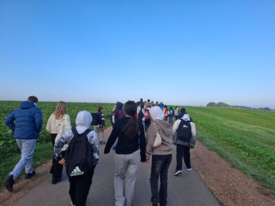 Gruppenbild vom Wandertag